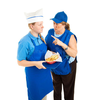 Thumb food service supervisor